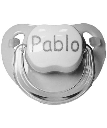 Personalized Baby Pacifier Set - 2 BPA-Free Silicone Suckers & Holder | Bebedeparis | Custom Name | 0-6 Months - Perfect Gift in Blue - Buy Online on GoSupps.com
