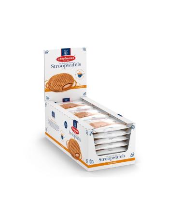 Daelmans Stroopwafels - Caramel Wafers - 78 g x 18 in a Box - Authentic Dutch Caramel Waffle - Stroopwaffels