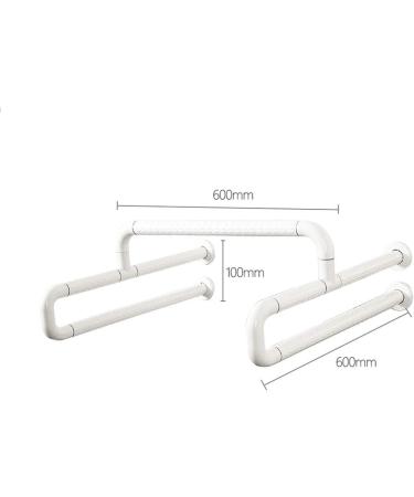 Bathroom Grab Bar Safety Support Rail Brushed Stainless Steel Bathroom Grab Bar/Bathroom Handle/Shower Aid And Safety Handrail-304 S - Buy Online on GoSupps.com