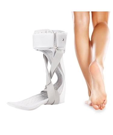 Ankle Brace Support Foot Drop Orthosis Ankle Foot Orthosis For Men And Women Achilles Tendinitis Joint Sprain Fixation Rehabilitation Fracture Protector (Color : Left Size : Large) Large Left