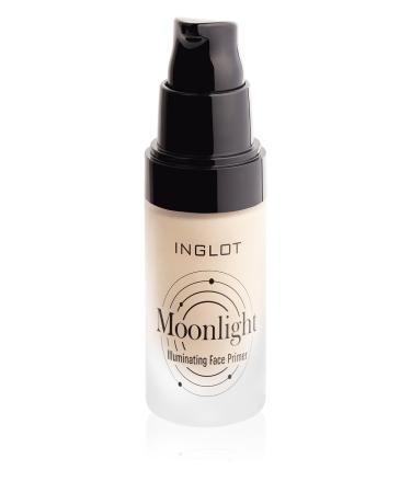Inglot Moonlight Illuminating Make-Up-Base Primer Face Make Up Primer Liquid Foundation Moisturizing Foundation Make-Up Application and Durability: 21 Full Moon 21