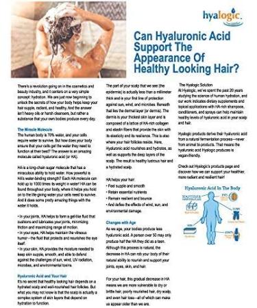 Hyalogic Episilk Hair Conditioner - Moisturizing Hyaluronic Acid & Collagen Formula for All Hair Types | Paraben-Free Volume Boosting (10 fl oz - Buy Online on GoSupps.com