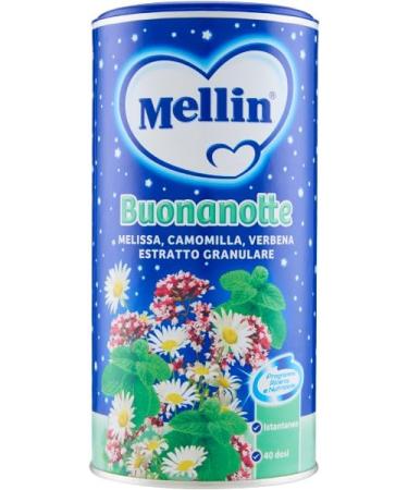  Italian Gourmet E.R. MELLIN Goodnight Pack of 6 Soluble Chamomile Chamomile Lemon Balm Verbena with Granulated Extract 200g + Italian Gourmet Polpa 400g - Buy Online on GoSupps.com