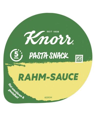 Buy Knorr Pasta Snack Cream & Herbs - Quick 5-Minute Hearty Meal (Pack of 8 62g Each) - International Shipping Available - Buy Online on GoSupps.com