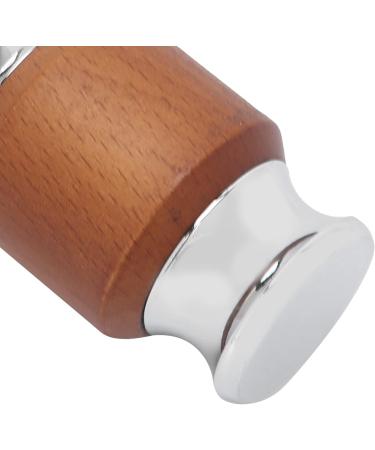 Premium Travel Shaving Brush - Stainless Steel Handle | Friendly Portable Brush for Cream Foam & Soap (Brown) - Buy Online on GoSupps.com