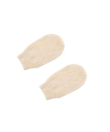 Healeved 2pcs Exfoliating Bath Gloves Bathing Gloves Loofah Back Scrubber Exfoliating Mittens for Women Loofah Glove Bath Mitt Bath Scrub Gloves Exfoliator Gloves Body Massage Towel Plant