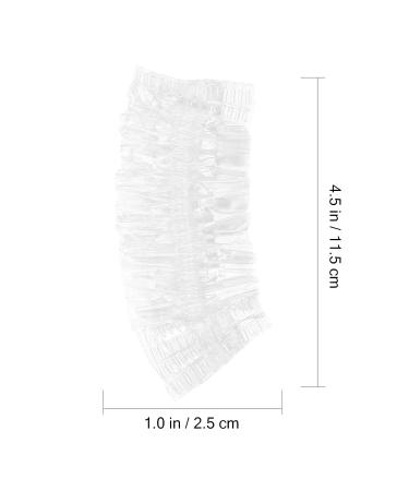 200Pcs Clear Disposable Ear Protectors - Elastic Caps for Hair Dye, Shower, Bathing - Buy Online on GoSupps.com