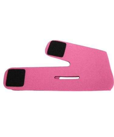 Dueevin Face Lift Bandage - Breathable Facial Lifting Belt & Slimming Mask for Double Chin Reduction | Anti-Fold & Comfortable Rose Red - Buy Online on GoSupps.com