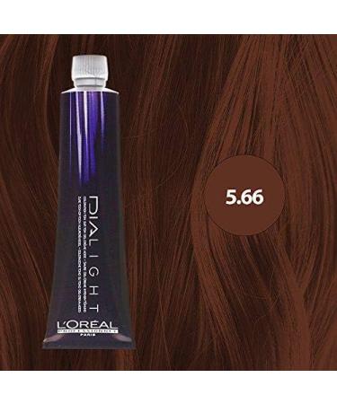 L'OREAL DIALIGHT Shade 5.66 Light Extra Red Brown Rubilane 50ml Light Extra Red Brown 50 ml (Pack of 1) - Buy Online on GoSupps.com