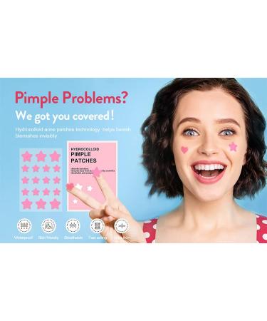 Shop Cute Star Acne Patches - Hydrocolloid Pimple Dots for Blemish Control | 36pc Pack - Fashionable Skin Care Treatment - Buy Online on GoSupps.com