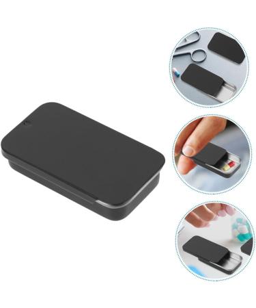Buy BUIFULSIC Mini Storage Box - Travel Pill Case & Jewelry Organizer with Sliding Cover - Buy Online on GoSupps.com