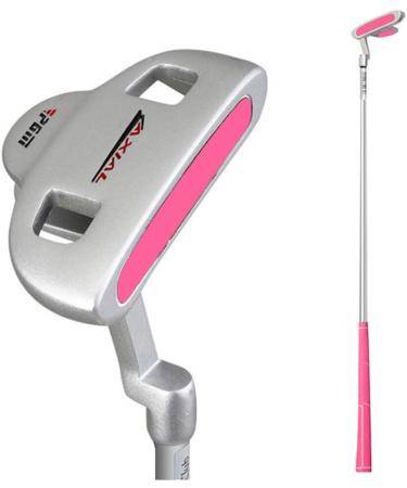 Junior Golf Putter Stainless Steel Kids Putter Right Handed | 3 Sizes | Ages 3-12 | Pink Head & Grip | 27inch Age 6-8 - Buy Online on GoSupps.com