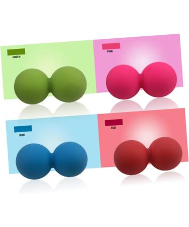 Solustre Yoga Peanut Ball & Pilates Equipment | Myofascial Release & Sore Muscle Relief | International Shipping - Buy Online on GoSupps.com