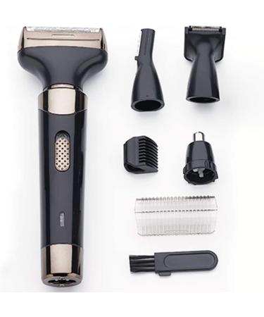 4 in 1 Electric Nose Hair Trimmer & Men's Hair Remover Set - USB Rechargeable Beard Shaver Eyebrow & Sideburns Trimmer | International Shipping Available - Buy Online on GoSupps.com