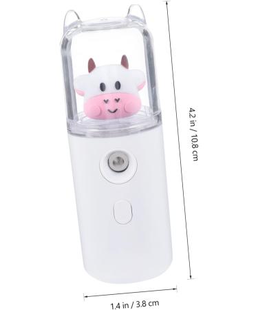 FOYTOKI Moisturizer Hydrating Humidifier Face Cartoon Humidifier Skin Steamer White Plastic Material - Buy Online on GoSupps.com