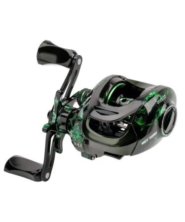 YKLP Fishing Baitcasting Reel, Baitcaster Fishing Reels with 18+1BB and 12+1 Stainless Steel Ball Bearings,Magnetic Braking System for Fishing Saltwater Freshwater, Available in 7.1: 1 and 6.5:1 A: Right-7.1:1