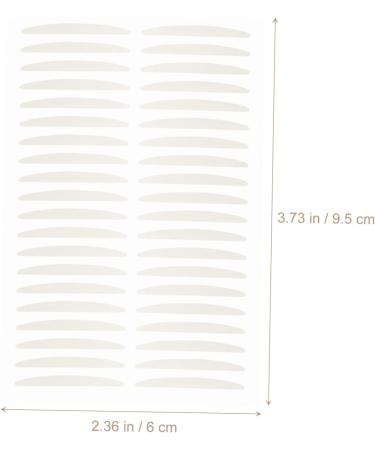 FOMIYES 20 Sheets Double Eyelid Sticker Tape Double Sided Makeup Tape for Eyes Natural Eyelid Patches Tool - Buy Online on GoSupps.com