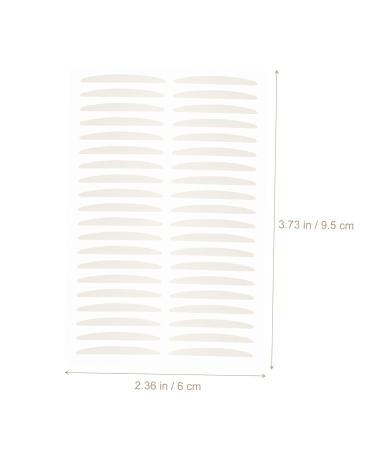 DOITOOL 20 Sheets Double Eyelid Sticker Double Stick Tape Tool Stickers Double Side Tape Double Sides Tape Double Sided Boobtape Eye Makeup Tools Glue- Self Adhesive Patch Invisible - Buy Online on GoSupps.com