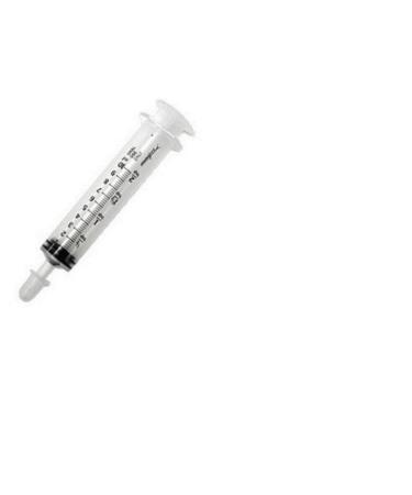 10 Pack of 10ml 10cc 2 Tsp. Oral Medication Syringes with Tip Cap W/o Needle(1 Pack)