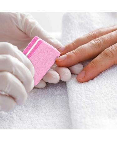 Beaupretty 100-Piece Nail File Set - EVA Sponge Nail Buffer & Nail Accessories for Perfect Nail Shape & Polish - Mini Pink - Buy Online on GoSupps.com