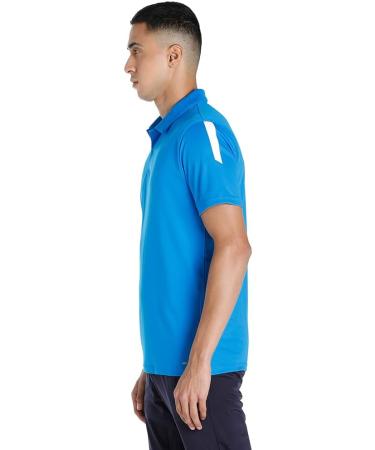 PUMA Men's Teamliga Sideline Polo Shirt XXL Blue - Stylish Athletic Wear for International Shipping - Buy Online on GoSupps.com