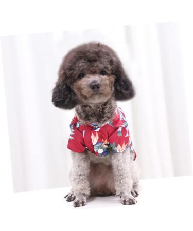 Buy Nusitou 4-Piece Pineapple Summer Pet Shirt Set for Dogs | Stylish Hawaiian Costumes for Golden Retrievers & Small Breeds - XS - Buy Online on GoSupps.com