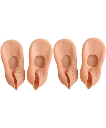 Beavorty 6 Pairs Beach Socks SEBS Socks Heel Sleeve for Plantar Plantar Inserts Silicone Gel Heel Socks Non Slip Socks moisturizing Sleeves Anti Slip Socks Lotion - Buy Online on GoSupps.com