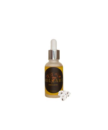 MOLFAR'S Carpatian Handmade EKO 100% Pure Beard oil Original. Recipe 2.03.3 with Cotton Seeds Oil Walnut Oil and Grape Oil by Ukrainian Masters | For All Beards Types | 1.01fl oz