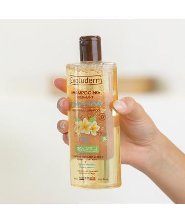 EVOLUDERM - Mono la Folie Moisturizing Shampoo - 400 ml - 95% Natural Origin - Vegan - Made in France - Pack of 6 x 400 ml - Buy Online on GoSupps.com