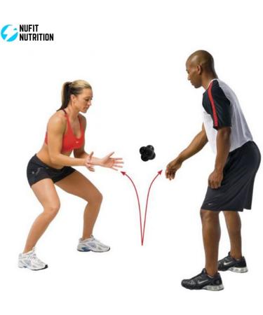 NuFit Sports Reaction Ball - Speed and Agility Trainer for Baseball, Soccer, Volleyball, Basketball, and Tennis - Buy Online on GoSupps.com
