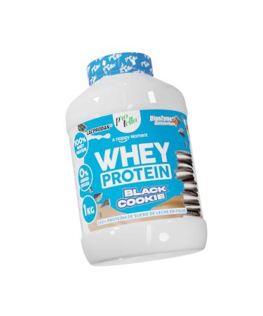 Protein - Whey Protein Black Cookie 1kg - 100% Whey Protein Black Cookie Flavor..