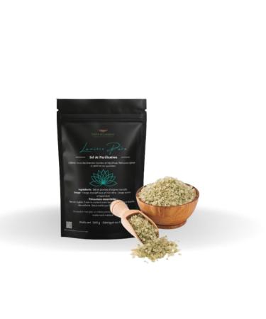 Sel Premium de Purification Energ tique - Sel Infus la Sauge (250g)
