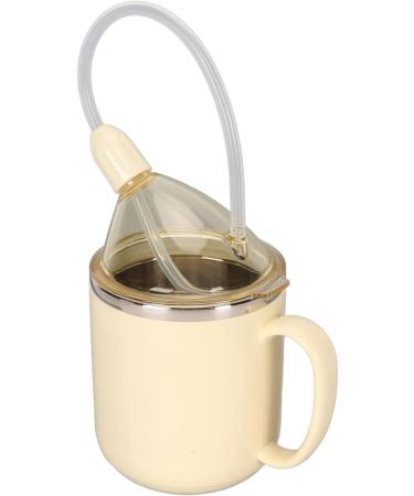 Convested 360 Leakproof Drinking Cup with Straw - Multifuntional & Rotatable for Convalescent Use (Yellow) - Buy Online on GoSupps.com