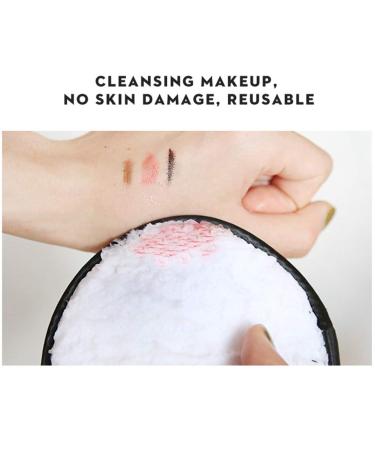 Artifun Reusable Microfiber Makeup Removal Pads - Eco-Friendly Slurry Pads for Effortless Cleansing (Brown) - Buy Online on GoSupps.com