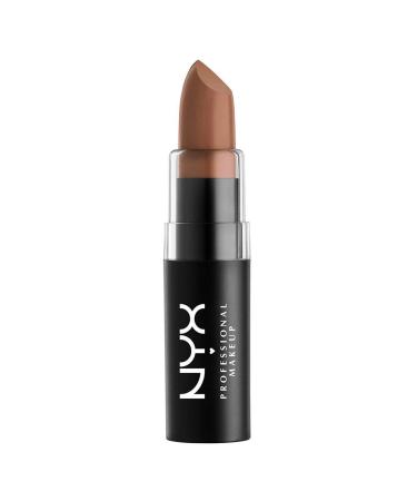 NYX PROFESSIONAL MAKEUP Matte Lipstick - Maison (Milk Chocolate Brown) Maison 1 Count (Pack of 1)