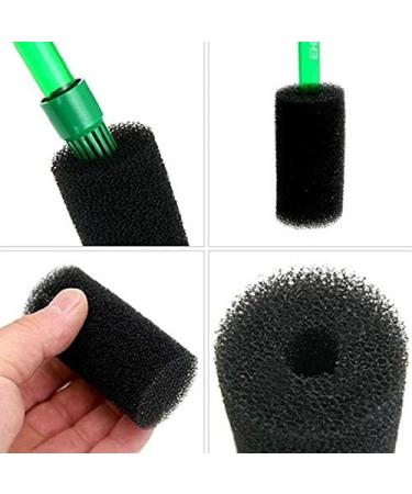 Movoja 2-Piece Aquarium Filter Sponge | 22mm Diameter | Black | Protects Fish & Shrimp | Sug Protection for 22mm Aquarium Pump - Shop Now! - Buy Online on GoSupps.com