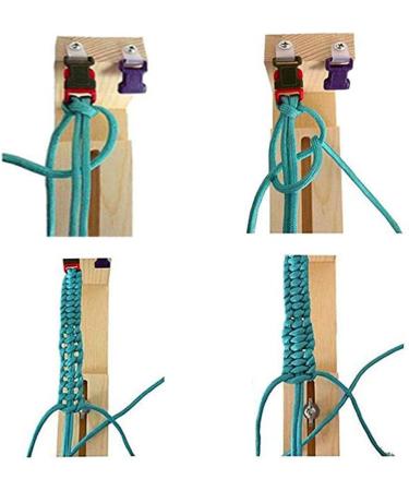 Afantti Bracelet Maker Kit | Paracord Jig Tool with 10 Paracord Strands | DIY Bracelet Making Set - Buy Online on GoSupps.com