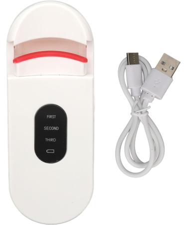 Electric Eyelash Curler - Long Lasting 3-Level Temperature Control Rechargeable & Handheld for Perfect Home Makeup - Buy Online on GoSupps.com