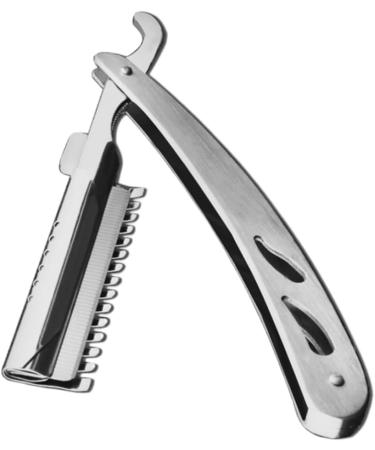 Beaupretty 2-in-1 Hairdresser Razor & Eyebrow Shaping Tool - Secure Straight Edge Spatula for Precision Shaving | International Shipping Available - Buy Online on GoSupps.com