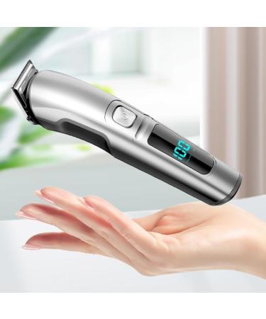 Multi-Functional Intelligent Hair Clipper Set with Digital Display - Electric Shaver 160mm Gray | International Shipping Available - Buy Online on GoSupps.com