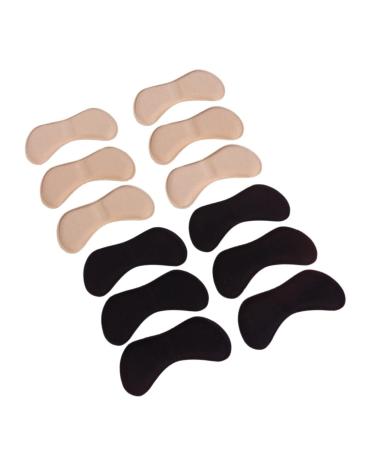 FOMIYES 6 Pairs Back Heel Cushion Back Heel Inserts Back Heel Pads As Shown Medium