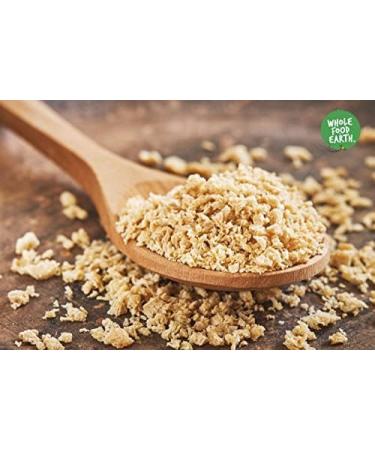 Wholefood Earth TVP Dark Textured Soya Protein Mince 500 g | GMO Free | High Fibre | High Protein Single - Buy Online on GoSupps.com