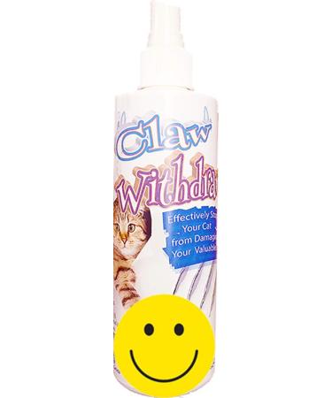 Pet MasterMind Claw Withdraw Stop Cat Scratching Training Spray - Natural Solution to Tape, Caps, Tinfoil,- 8oz Basic