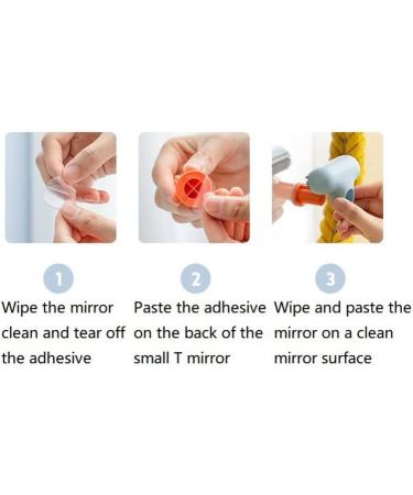 Kuuddker Window Glass Cleaning Brush Wipe Glass Artifact T Mirror Cleaner Wiper Tools Absorbent Home Cleaning Products Glass - C - Buy Online on GoSupps.com
