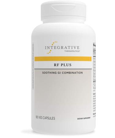 Integrative Therapeutics RF Plus - Soothing GI Combination - Dietary Supplements for Digestion - Gluten Free - Dairy Free - Vegan - 180 Capsules Standard Packaging