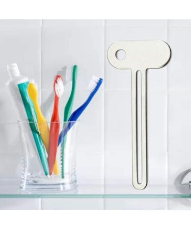 Toothpaste Squeezer Tube Press Tube Squeezer Stainless Steel Tube Extractor Toothpaste Dispenser Hand Cream Tube for Key - Buy Online on GoSupps.com