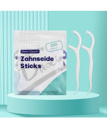 150 Pieces Dental Floss - Effective Tooth Care Remove Plaque & Food Residues | Premium Dental Cleaning Sticks - Buy Online on GoSupps.com