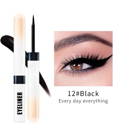 Color Eyeliner - Soft tip waterproof and quick drying 12 colors long lasting Makeup lasts forever! (12) - Buy Online on GoSupps.com