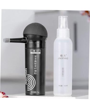 FOYTOKI 3 Pcs Silicone Nozzle Hair Fiber Spray Hair Fiber Pump Shaper Hairspray Spray Tool Black Plastic Abs - Buy Online on GoSupps.com