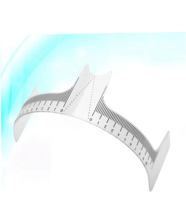FOMIYES 1pc Mask Eyebrow Ruler Eyebrow Shaper Ruler Flexible Eyebrow Measure Positioning Ruler Major - Buy Online on GoSupps.com